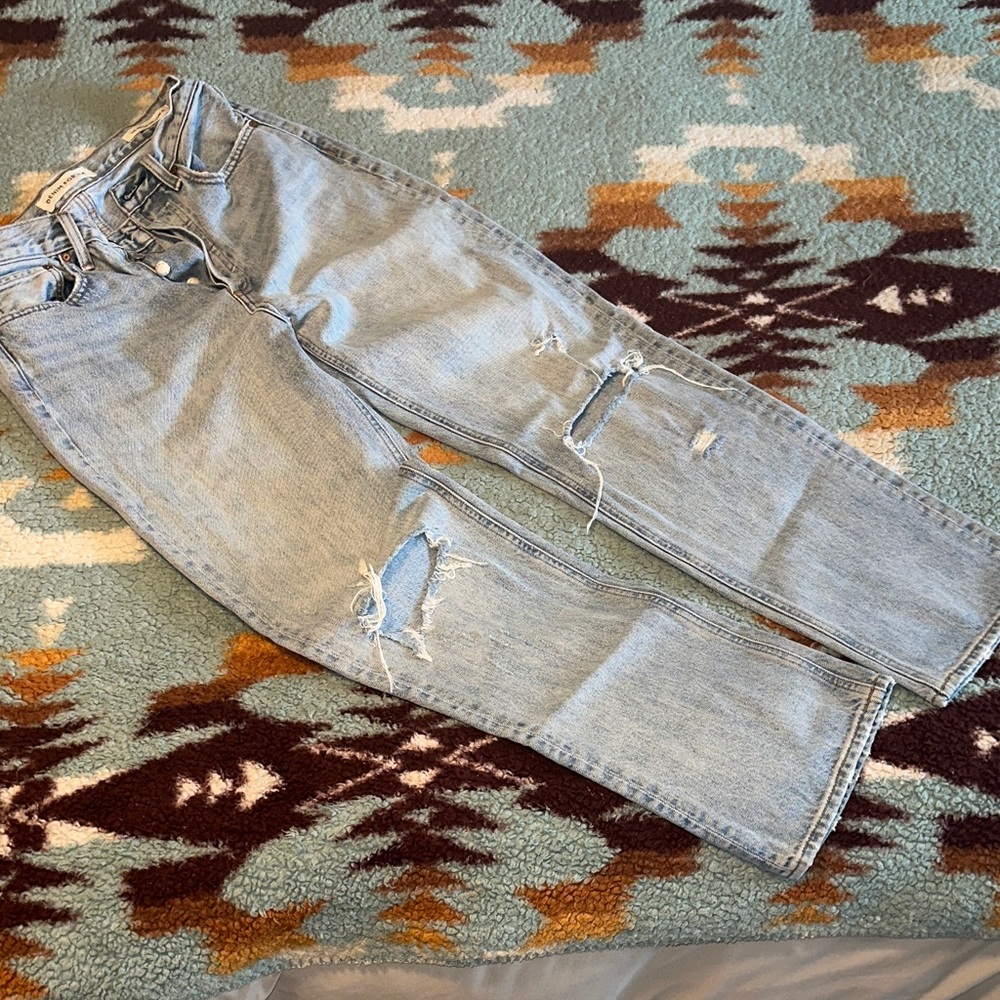 ARITZIA DENIM FORUM JONI HIGH RISE LOOSE JEANS size 26 x 29